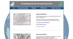 Desktop Screenshot of geoportal.kreis-euskirchen.de
